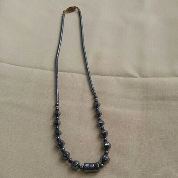 Jewelry - Vintage Hematite Necklace